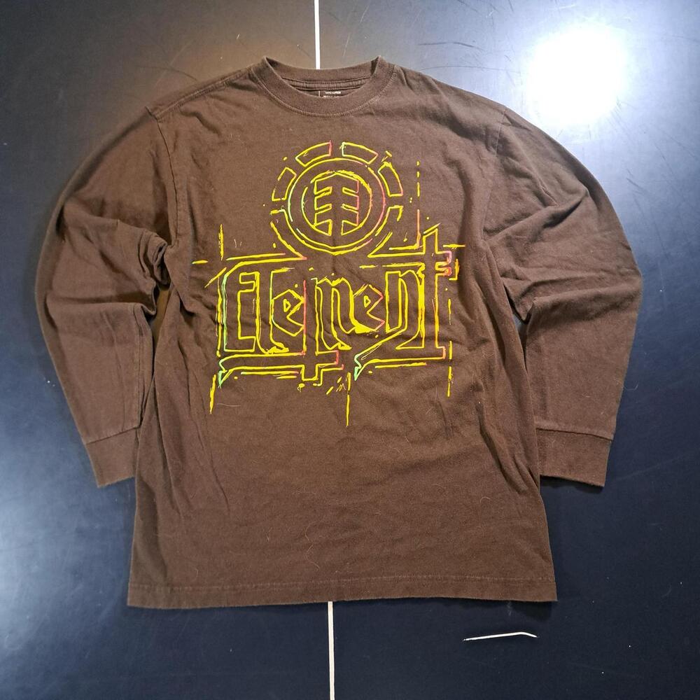 Element Men's Brown T-shirt